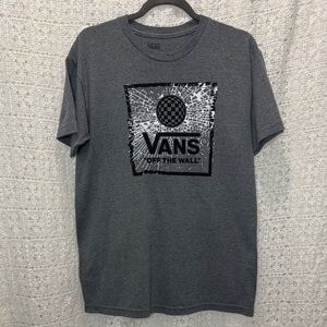 Vans Charcoal Graphic Tee for Men